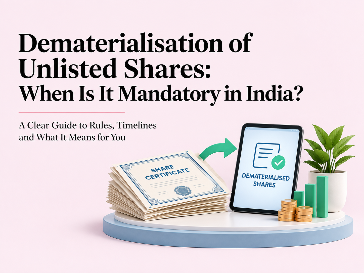 Dematerialisation of Unlisted Shares: When Is It Mandatory in India?