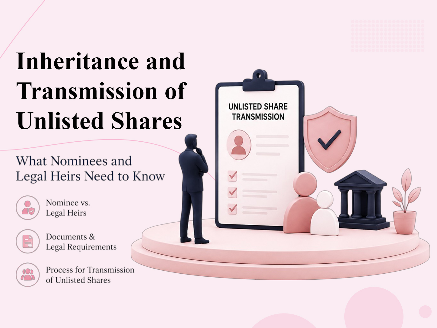 Inheritance and Transmission of Unlisted Shares: What Nominees and Legal Heirs Need to Know?
